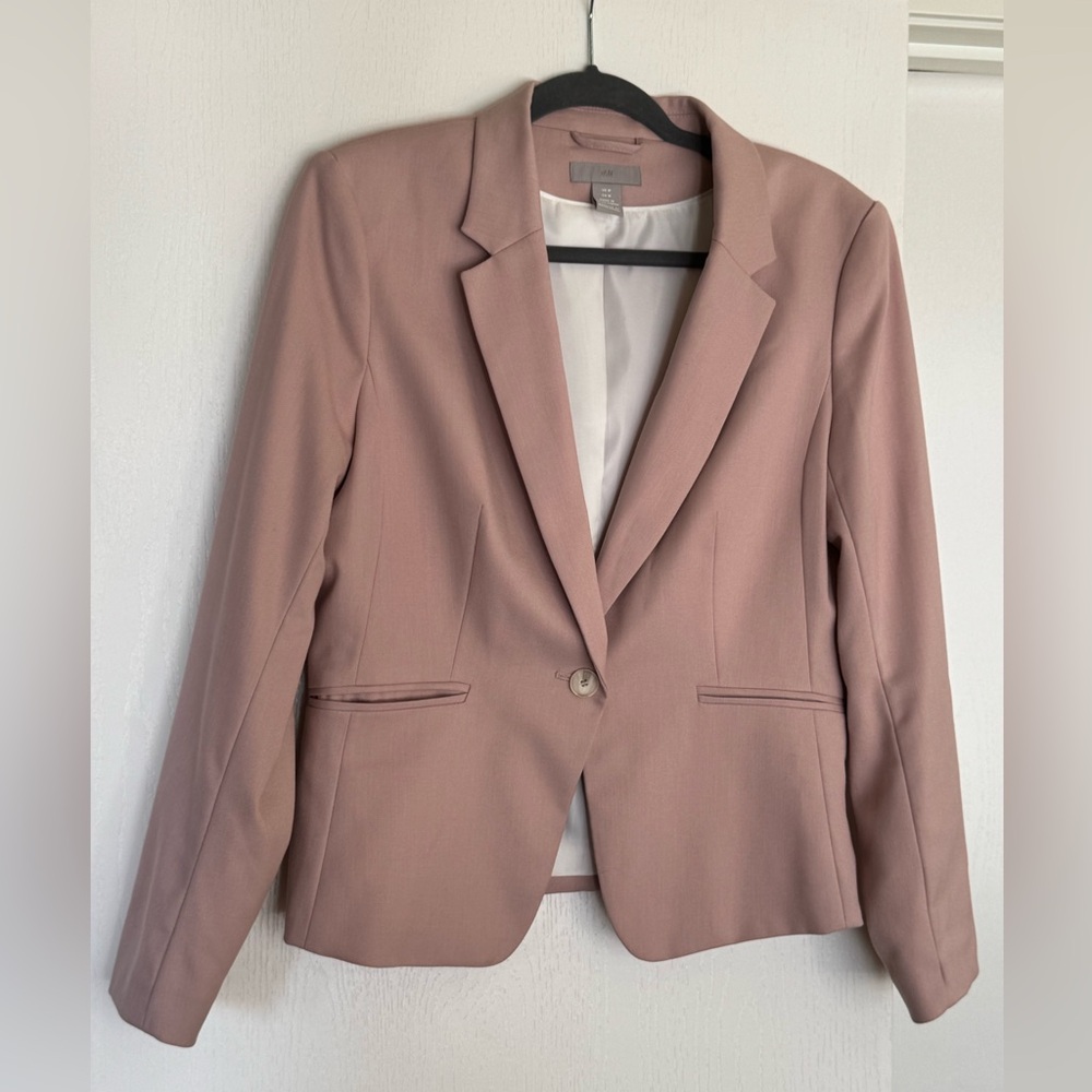 H&M Soft Pink Women's Blazer